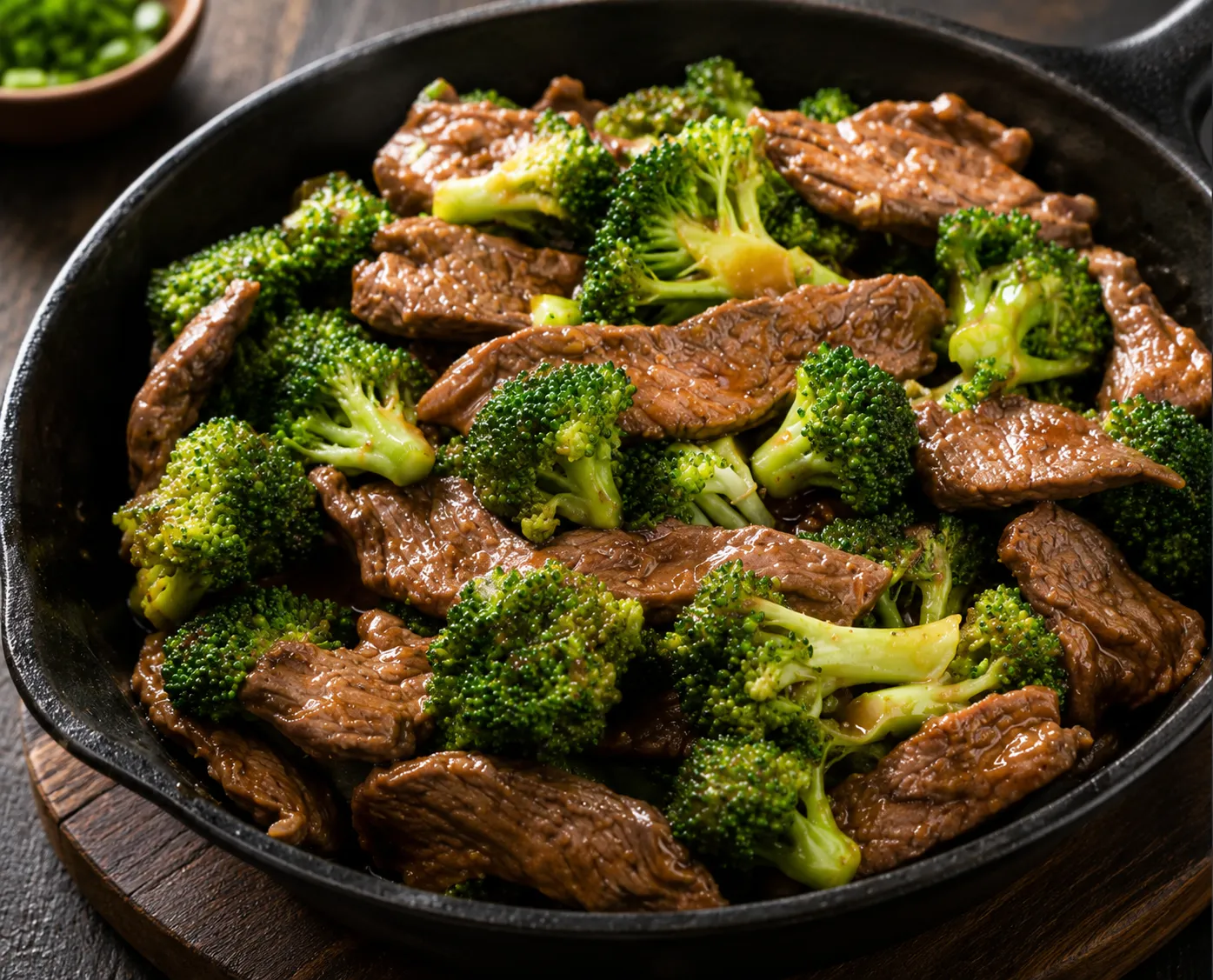Cantonese style beef with broccoli at Hi-Ball Restaurant in River Heights, Winnipeg