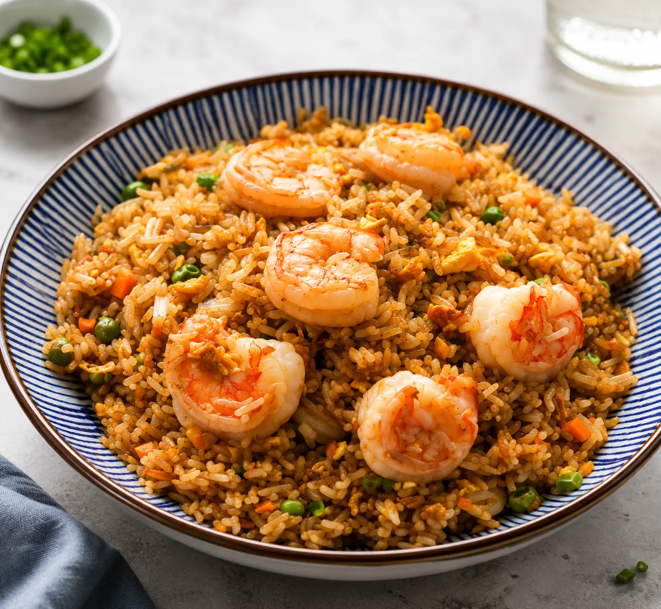 Wok-fired shrimp fried rice from Hi-Ball Restaurant in River Heights, Winnipeg